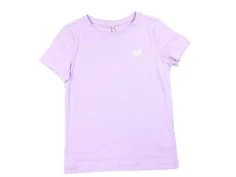 Kids ONLY lavendula logo t-shirt